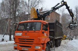 Прощание с покрышками. Пролетарский район Тулы очищают