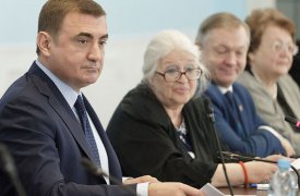 Алексей Дюмин внёс ряд предложений в работу Общественной палаты Тульской области