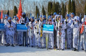 В Ефремове стартовал Всероссийский юнармейский лыжный переход «Дорогами предков»
