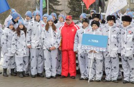 В Туле прошел Всероссийский юнармейский лыжный переход «Дорогами предков»