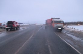 Под Тулой водитель «КАМАЗа» раздавил «Ниссан»: водитель погиб