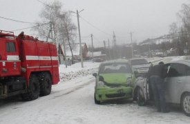Тульский водитель «поцеловался» на встречке с автоледи
