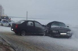 Под Тулой в результате ДТП пострадали мама с дочкой
