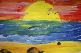 В Туле объявлен конкурс детского рисунка «Море зовет»