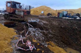 В п. Молодежном укрепляют водовод, из-за которого дважды был обезвожен Пролетарский округ