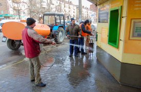 Тульские остановки теперь блестят от чистоты