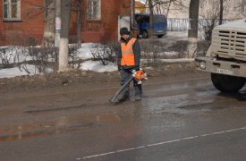 В подарок тулячкам: 8 марта в Туле отремонтировали более 590 кв. м дорог