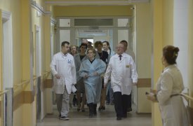 Министр здравоохранения РФ посетила Тульскую областную больницу