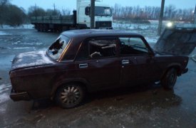 1 апреля утром в Новомосковске сгорел автомобиль