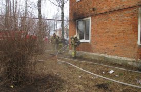В Узловой мужчина сгорел в собственной квартире
