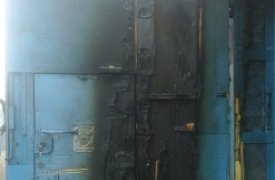 В Щекино сгорели ворота