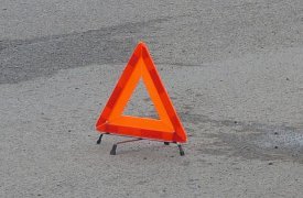 На ул. Оборонной «Приора» протаранила бетономешалку