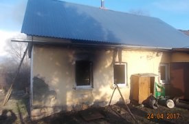 В Большой Туле 12 человек тушили жилой дом