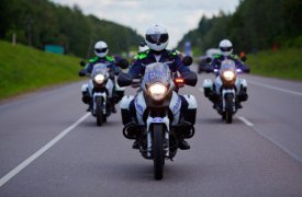 За праздничные дни в Туле «поймали» 32 байкера-нарушителя