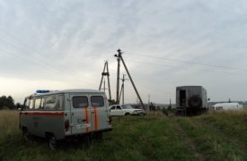 Сотрудники МЧС продолжают восстанавливать электроснабжение в Тульской области