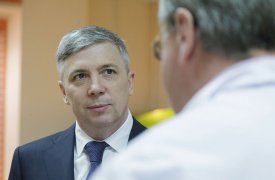 Министр здравоохранения Андрей Третьяков посетил Щекинскую районную больницу