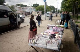 В Центральном округе прошёл рейд по пресечению незаконной уличной торговли