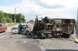 Шестеро тульских бойцов Росгвардии пострадали в ДТП в Дагестане