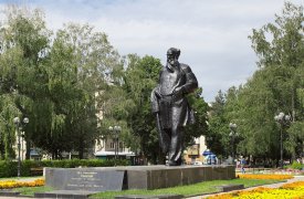 В сквере Л.Н. Толстого в Туле отремонтируют фонтанный комплекс