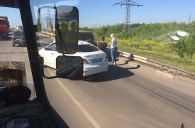 В Туле ДТП спровоцировало многокилометровую пробку на Восточном обводе
