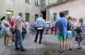В Туле прошла встреча с жителями домов по улице Металлистов