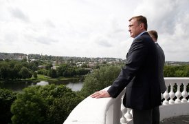 Алексей Дюмин отправился в Богородицк с рабочим визитом