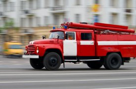 В Туле сгорела «Нива Шевроле»