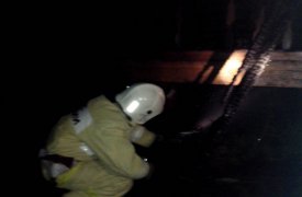 Жители Ясногорского района больше не парятся: баня сгорела