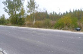В Тульской области пьяный водитель слетел в кювет