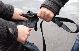 В Новомосковске задержан подозреваемый в краже сумки