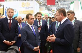Алексей Дюмин рассказал Дмитрию Медведеву о достижениях Тульской области