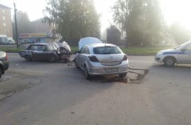 В Щекино в результате аварии пострадала 14-летняя девочка
