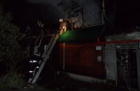 19 огнеборцев тушили пылающий дом на М. Горького в Туле