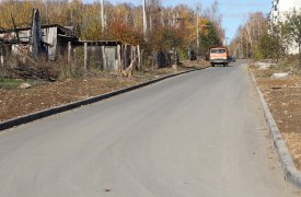 В тульском Заречье отремонтировали дорогу по программе «Народный бюджет-2017»