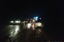 На подъезде к Туле «Калина» протаранила «УАЗ»