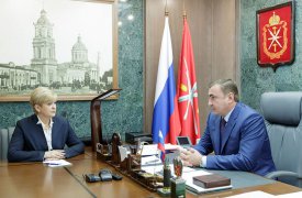 Губернатор Тульской области встретился с новым омбудсменом по правам человека