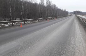 На Тульской трассе неизвестный водитель насмерть сбил пешехода и скрылся