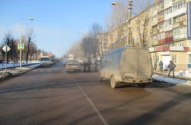 В Туле водитель «Газели» протаранил «девятку»