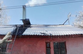 В Богородицке пожарные предотвратили возгорание жилого дома