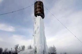 Водонапорная башня в Тульской области превратилась в 