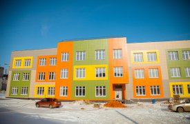 В Левобережном завершается строительство нового детского сада