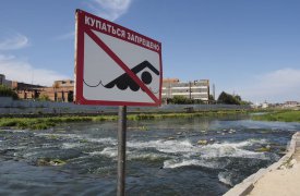 В Туле продолжают расчистку территории для строительства нового моста через Упу