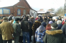 С  жителями тульской деревни Нижняя Китаевка обсудили вопросы газификации