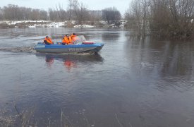 Лодочная переправа через реку Упу в Щекинском районе освидетельствована и принята к эксплуатации