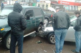 Двое туляков пострадали в ДТП на пересечении Демидовской и Пузакова