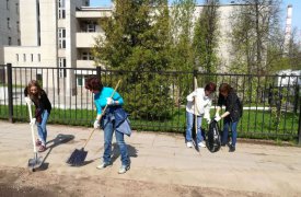 В Туле проходит общеобластной субботник