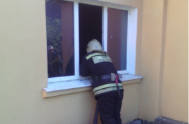 9 мая в Суворове во время пожара погибла женщина