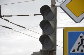 Из-за попадания молнии в Туле сломались светофоры