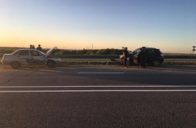 Под Тулой водитель «Чангана» протаранил «десятку»  