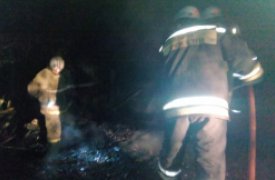 В Туле человек погиб при пожаре на даче